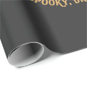 Halloween-Kaffee-Geister-Feier Geschenkpapier (Rolleneckpunkt)
