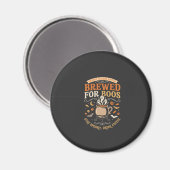 Halloween-Kaffee-Geister-Feier Magnet (Vorderseite/Rückseite)