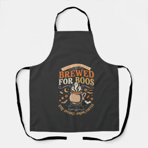 Halloween-Kaffee-Geisterfeier Schürze