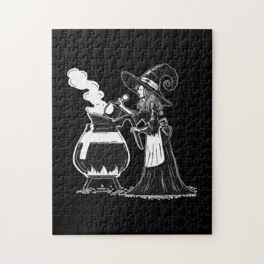 Halloween-Kaffee Puzzle (Vertikal)