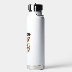 Halloween-Kaffeeshirt Brau Vor Boos Vintage De Trinkflasche