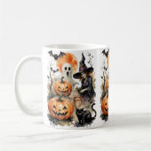 Halloween Kaffeetasse (Links)
