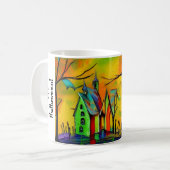 Halloween Kaffeetasse (Vorderseite Links)