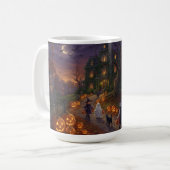 Halloween Kaffeetasse (Vorderseite Links)