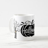HALLOWEEN KAFFEETASSE (Vorderseite Links)