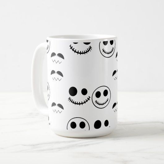 Halloween Kaffeetasse (Vorderseite Links)