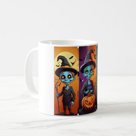 halloween kaffeetasse (Vorderseite Links)