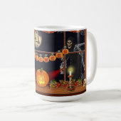 Halloween Kaffeetasse (VorderseiteRechts)