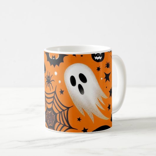 Halloween Kaffeetasse (VorderseiteRechts)