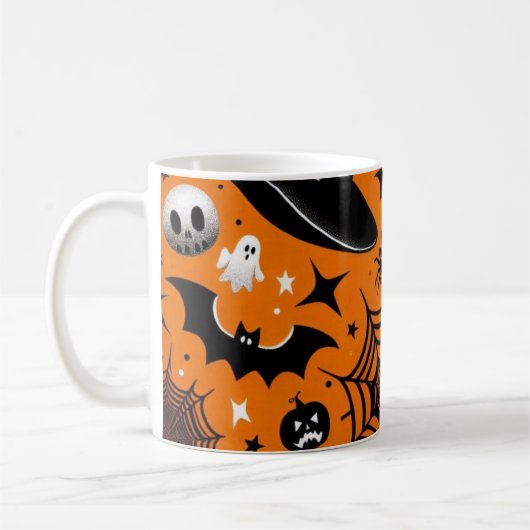 Halloween Kaffeetasse (Links)