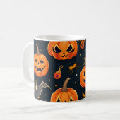 Halloween Kaffeetasse (Vorderseite Links)