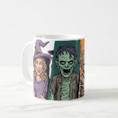 halloween kaffeetasse (Vorderseite Links)