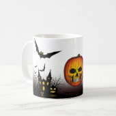 Halloween Kaffeetasse (Vorderseite Links)