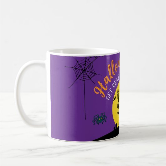 Halloween Kaffeetasse (Links)