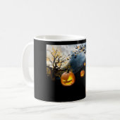 Halloween Kaffeetasse (Vorderseite Links)