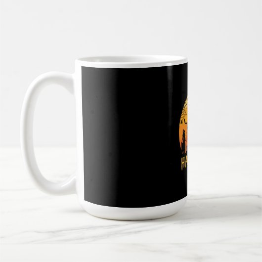 Halloween Kaffeetasse (Links)