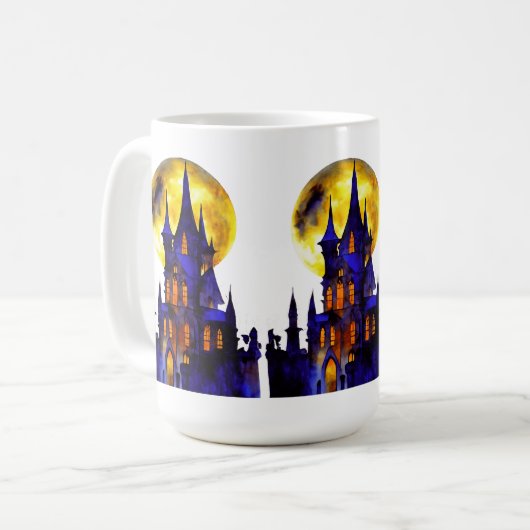 halloween  kaffeetasse (Vorderseite Links)