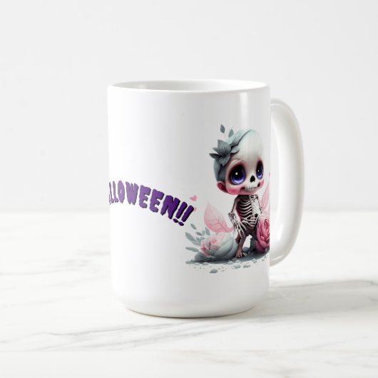 HALLOWEEN KAFFEETASSE (VorderseiteRechts)