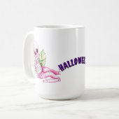 HALLOWEEN KAFFEETASSE (Vorderseite Links)