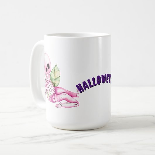 HALLOWEEN KAFFEETASSE (Vorderseite Links)