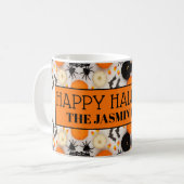 Halloween Kaffeetasse (Vorderseite Links)