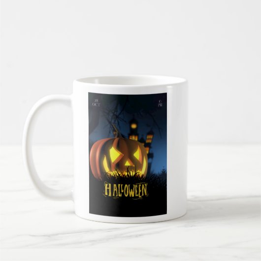 Halloween Kaffeetasse (Links)