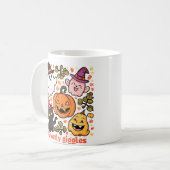 Halloween Kaffeetasse (Vorderseite Links)