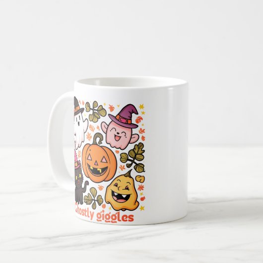 Halloween Kaffeetasse (Vorderseite Links)
