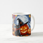 Halloween Kaffeetasse (VorderseiteRechts)
