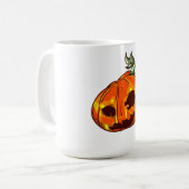 Halloween Kaffeetasse (Vorderseite Links)