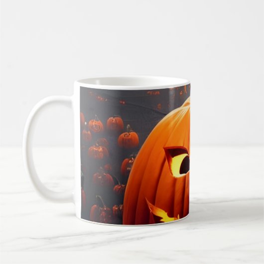 Halloween Kaffeetasse (Links)