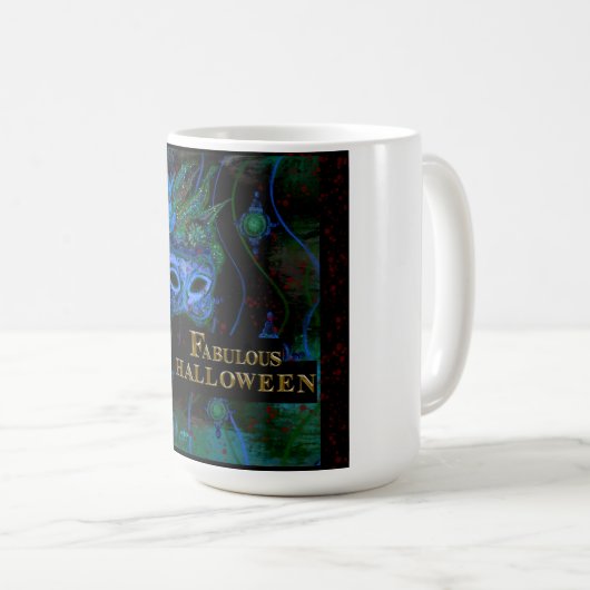 Halloween Kaffeetasse (VorderseiteRechts)