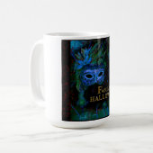 Halloween Kaffeetasse (Vorderseite Links)