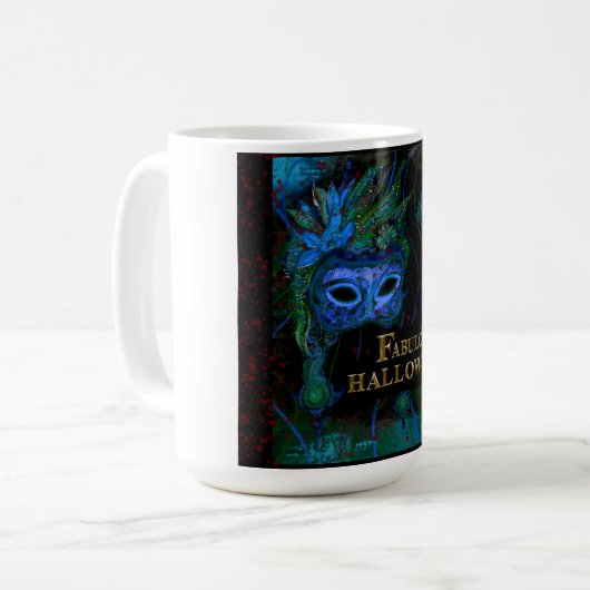 Halloween Kaffeetasse (Vorderseite Links)