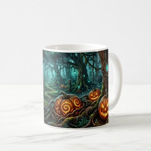Halloween-Kaffeetasse Kaffeetasse (VorderseiteRechts)