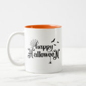 Halloween-Kaffeetasse Zweifarbige Tasse (Links)