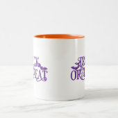 Halloween-Kaffeetasse Zweifarbige Tasse (Mittel)