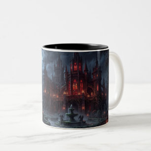 Halloween-Kaffeetasse Zweifarbige Tasse
