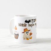 Halloween-Kaffeetassen Kaffeetasse (Vorderseite Links)