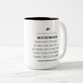 Halloween-Kaffeezauber Robusta Starke Brew Zweifarbige Tasse (VorderseiteRechts)