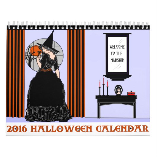 Halloween-Kalender 2016 Kalender (Titelbild)