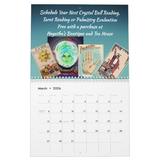 Halloween-Kalender 2025 Kalender (Mär 2026)