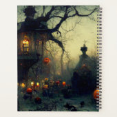 Halloween-Kalender Planer (Rückseite)