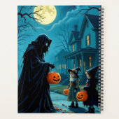 Halloween-Kalender Planer (Rückseite)
