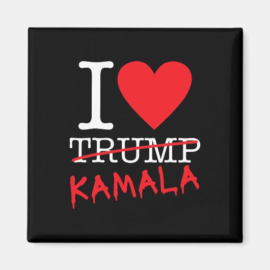 Halloween Kamala Harris 5. November 2024 Magnet (Vorne)
