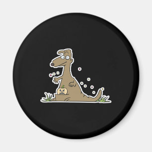 Halloween-Känguru Magnet