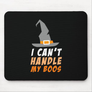 Halloween kann ich meine Boos nicht handhaben Mousepad