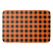 Halloween Kariert Bath Mat Badematte (Vorderseite)