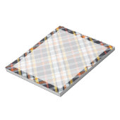 Halloween Kariert Notizblock (Rotiert)