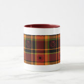 Halloween Karierte Kollektion, Kaffee oder Teetass Tasse (Zentrum)